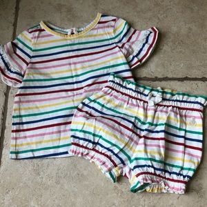 Baby Gap striped set